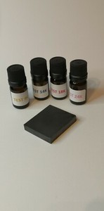 Kit réactif acide 4 test testeur or 9, 14, 18 et 24 K + pierre de touche +notice