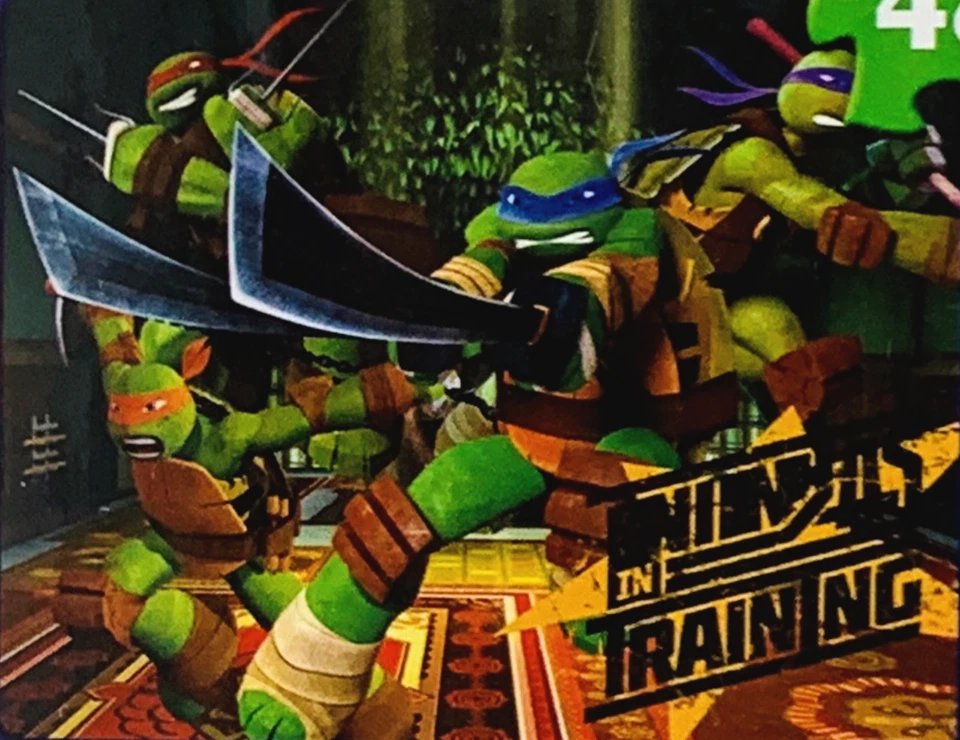 Rompecabezas Lenticular 3D Tortugas Ninja Adolescentes Mutantes Nickelodeon 48 Piezas Foto 2 de 4