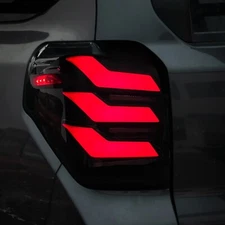 New Smoked LED Tail Light For Toyota 4Runner 2010-2024 Rear Light Kit w/ Dynamic
