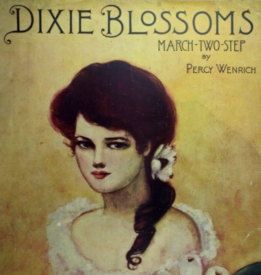 1906 Dixie Blossoms March Two Step - Percy Wenrich - Jazz Sheet Music