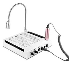 Kit 4 in 1 Estetista Aspiratore Fresa Lampada Manicure Pedicure NAIL ART Unghie