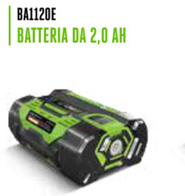Batterie 2Ah Ego Für Motorsäge Bläser Freischneider Rasenmäher Heckenschneider