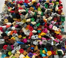 SHIPS FREE! LEGO HUGE LOT of 1200 1x1 Round Square Plate Stud Dot Dots 4073 3024