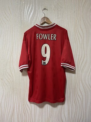 LIVERPOOL 1996 1998 HOME FOOTBALL SHIRT SOCCER JERSEY REEBOK sz 42