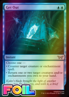 x1 Get Out DSK Duskmourn MTG 60 FOIL UNCOMMON M/NM 1x | eBay
