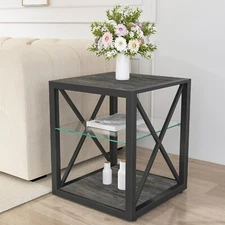 Modern Nightstand End Table Side Table Bedside Table for Bedroom & Living Room
