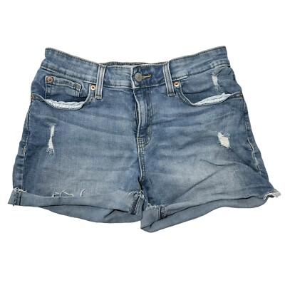 Levi’s Shorts Mid Rise Blue Denim