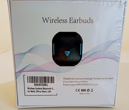 MPBEKING wireless earbuds Bluetooth 5.1 With Charging Case New Sealed Boxes - Picture 2 of 5