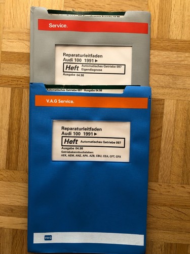 Reparaturleitfaden Audi 100/A6 C4 "Automat.-Getriebe 097 AEK+AEM+ANZ+APA+++ Eige