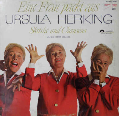 Ursula Herking - Eine Frau Packt Aus LP Album Vinyl Schallplatte 