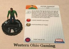 Heroclix Peter Parker 008 USED Web of Spider-Man Single Figure