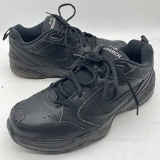 nike air monarch iv all black