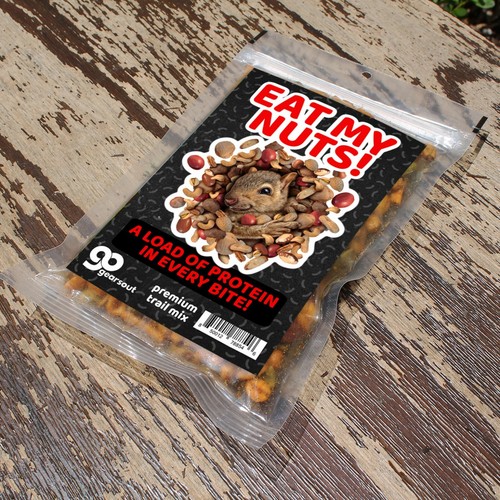 Eat My Nuts - Funny Food Gift - Spicy Gourmet Trail Mix - Weird Stocking Stuffer - Picture 7 of 7