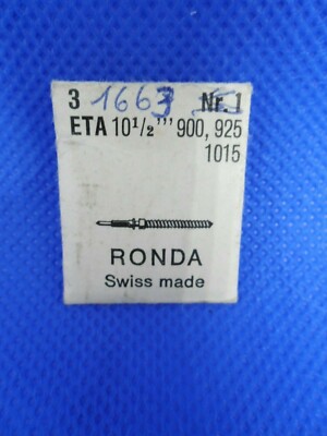 ETA 2800 - 401 Tige de remontoir (à l'unité) - Winding stem (per unit