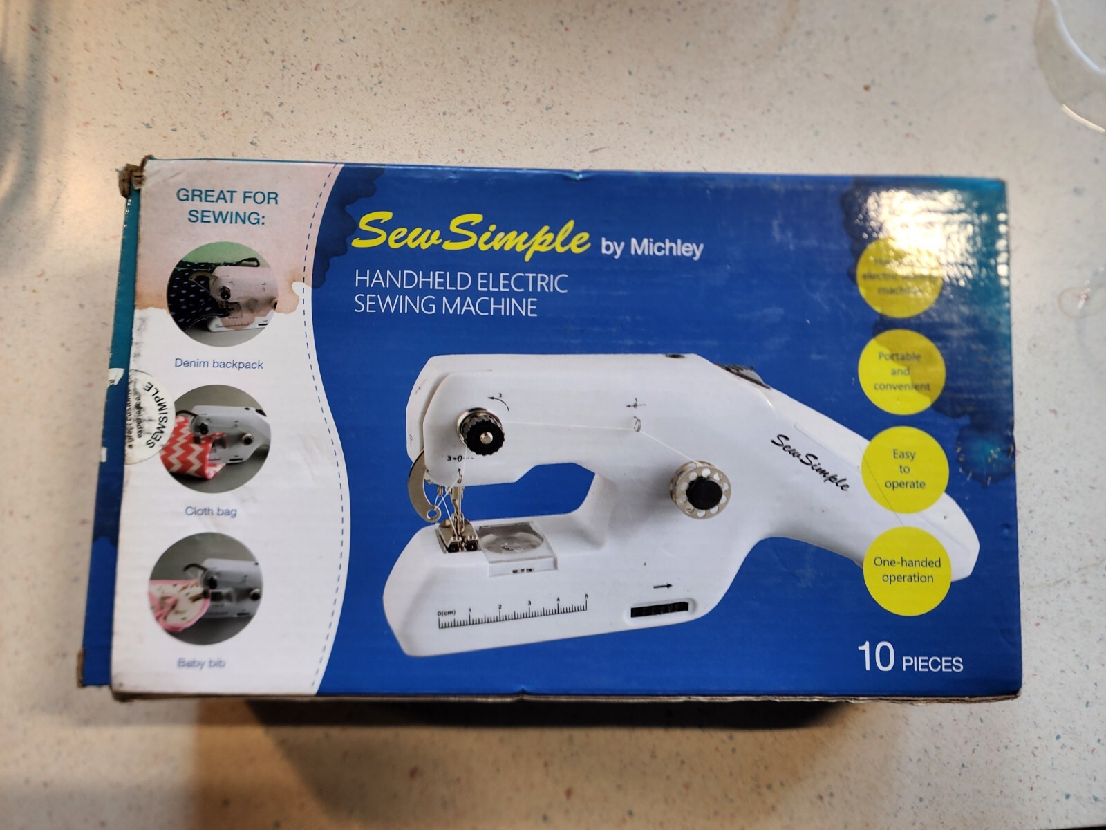 Michley Sew Simple Handheld Electric Sewing Machine eBay