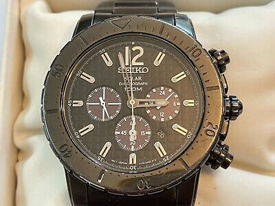 Seiko Solar V175-0CH0 Diver's Water Resistant to 10 Bar Seiko Solar V175-0CH0 Diver's Water Resistant to 10 Bar