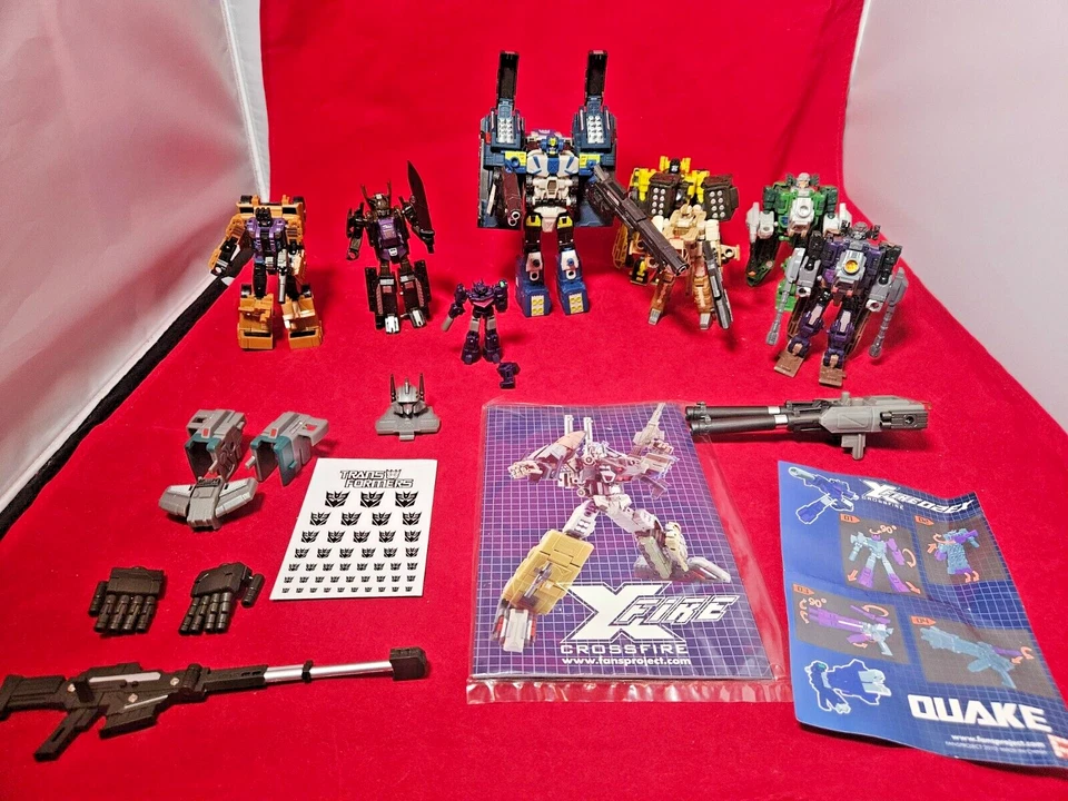 Preadaking 3rd Party& Energon Bruticus FansProject TF Crossfire w/Shockwave RARE - Image 4 of 4