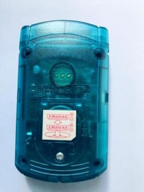 Dreamcast Visual Memory Clear Blue With Lid HKT-7000 New Battery SEGA