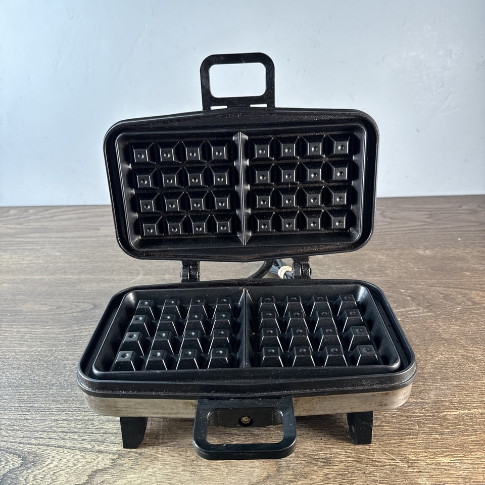 Vintage Vitantonio Belgian Waffler Waffle Iron Maker 550 Tested Working eBay