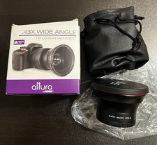 Altura .43X Wide Angle HD Lens Attachment 58Mm Back Thread 82mm Front Thread/ W