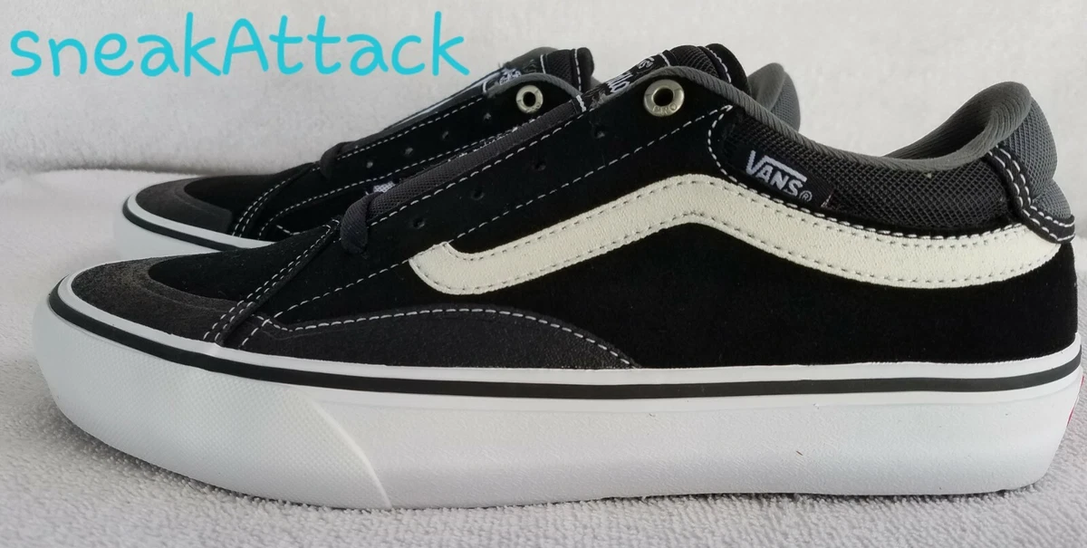 vil beslutte Start centeret Vans TNT Advanced Prototype skate shoes sz 7.5 black grey | eBay