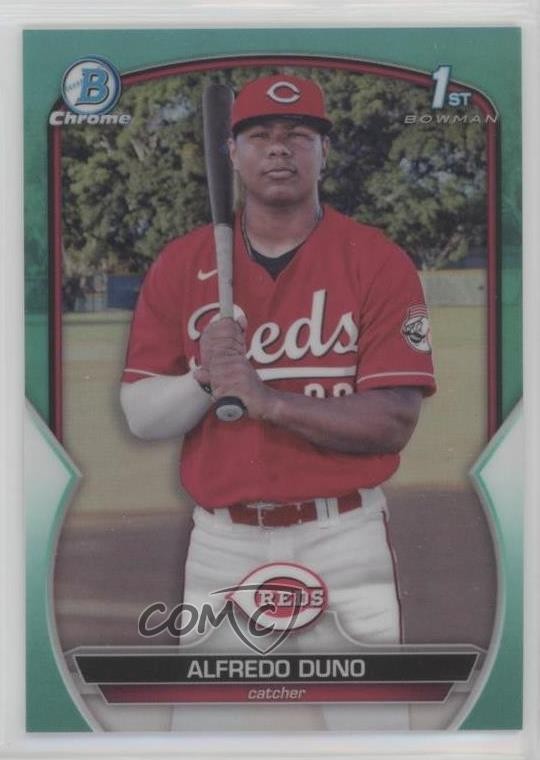 2023 Bowman Chrome Prospects Aqua Refractor 6/125 Alfredo Duno #BCP-238