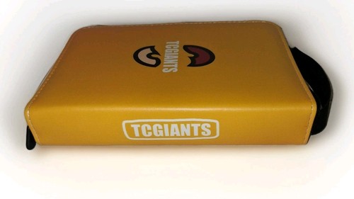 Raccoglitore giallo 4 tasche 3 anelli per carte Pokémon 55 pagine cerniera - Foto 3 di 6