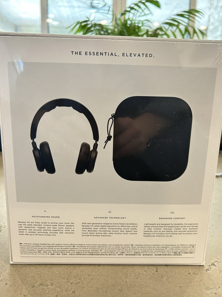 【圓尾】Bang & Olufsen BEOPLAY HX BLACK Amazon.com: Bang & Olufsen Beoplay HX – Comfortable Wireless ANC