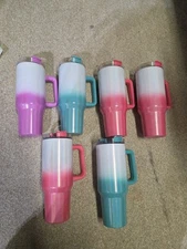 6- 40oz Blank Sublimation Tumblers