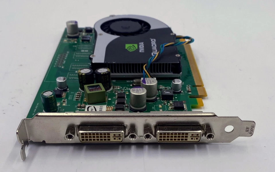 HP Nvidia Quadro FX 370 456136-001 256MB DDR2 PCI Express Graphics Card - Image 3 of 3
