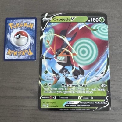 Orbeetle V JUMBO Pokemon TCG SWSH078 Vivid Voltage Oversized Card