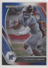2021 Panini Prizm Draft Picks Red White & Blue Prizm Antonio Gibson #79 2l4