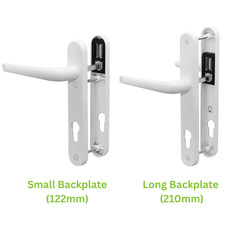 uPVC Door Handle 92PZ Sprung Double Glazing Pair Set Patio PVC