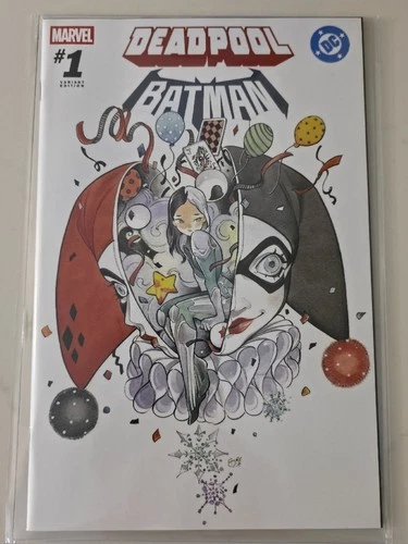 Deadpool Batman #1 Peach Momoko Trade Variant NYCC 2025 Trinity Comics