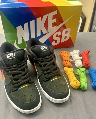Nike SB Dunk Low Polaroid 2022 Black DH7722-001 Men s Size 9 Authentic