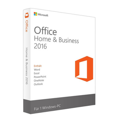 MS Office 2016 Home & Business 32-/64 Bit, Windows Key - Sofort Versand E-Mail