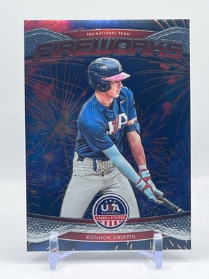 2026 Panini Baseball Stars & Stripes Konnor Griffin Fireworks 22 Team USA