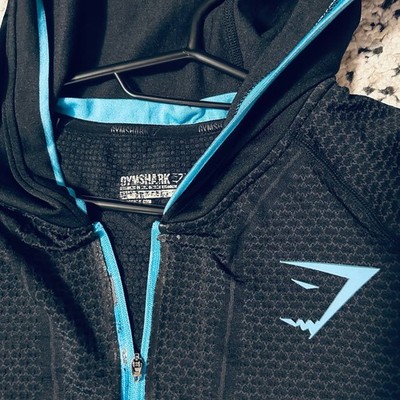 OG Gymshark Onyx V1 Hoodie RARE - Worn By David Laid 🦈- READ