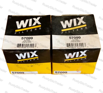 Wix 57099 Engine Lube Oil Filter 21 Micron Spin On Chevrolet GMC 2PC Premium NOS