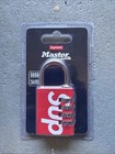 SUPREME X MASTERLOCK NUMERIC COMBINATION PADLOCK LOCK RED SS19 100% AUTHENTIC DS