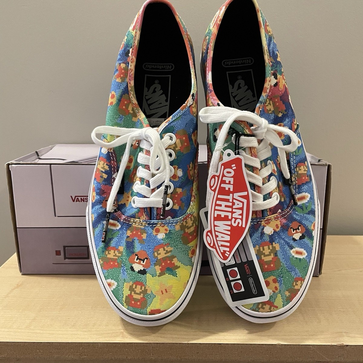 Size 8 - Nintendo x Vans Authentic Super Mario Bros for sale