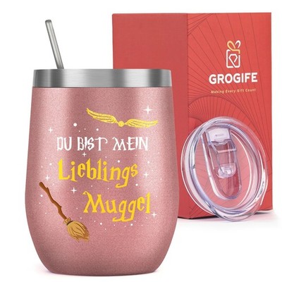 Thermobecher 350ml Harry Geschenke für Frauen, Tasse Gedruckt Du bist mein Li...