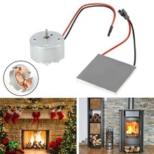 FOR Stove Burner Power Fan Heater Replace Parts Wood Log Heated Fireplace Motor