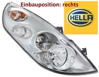 Hella 1ER010117-201 Hauptscheinwerfer Rechts Scheinwerfer