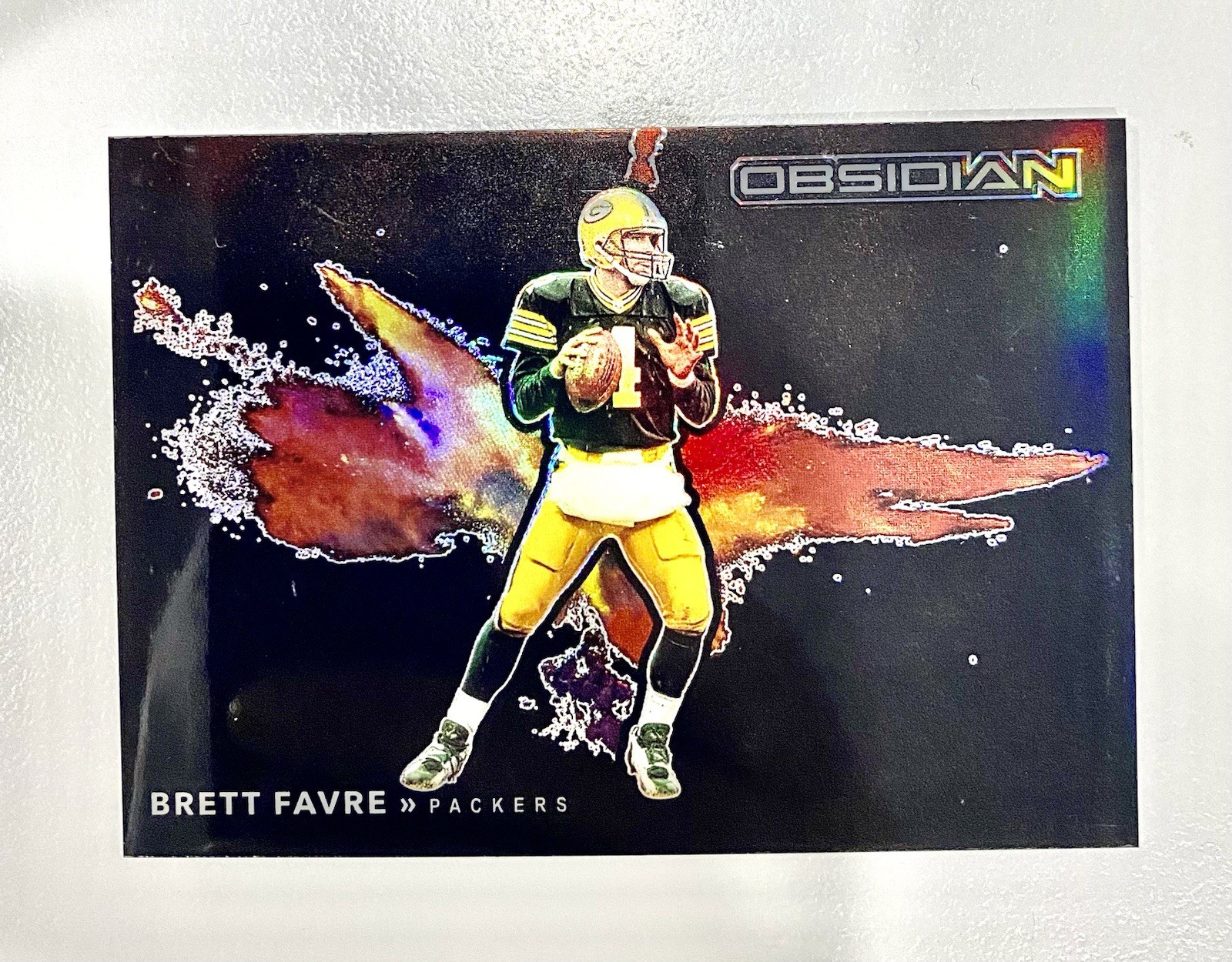 2020 Obsidian Color Blast Brett Favre