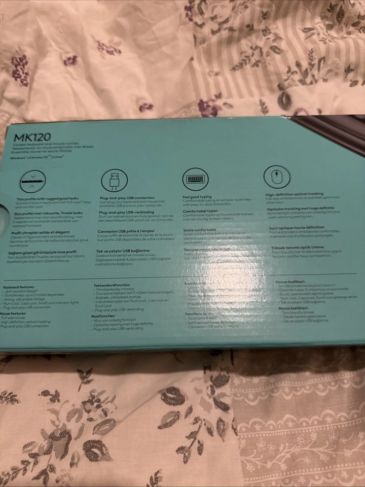 Logitech MK120 Keyboard and Mouse Set - Image 4 of 4