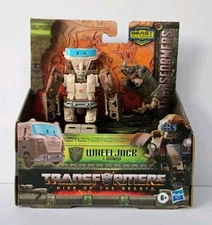Transformers Rise of the Beasts WHEELJACK & RHINOX Action Figure Hasbro 2022