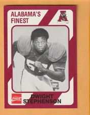 Dwight Stephenson Alabama Crimson Tide 1989 Card #62 HOF Miami Dolphins