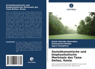 Sozioökonomische und biophysikalische Merkmale des Tana-Deltas, Kenia Buch 2025