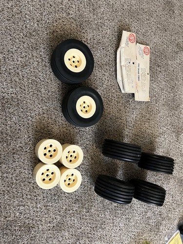 AJ’s Twinn K 9730 fronts 3 Pairs for 1/10 Tamiya / Cox Ribbed tires / Wheels! - Picture 16 of 18